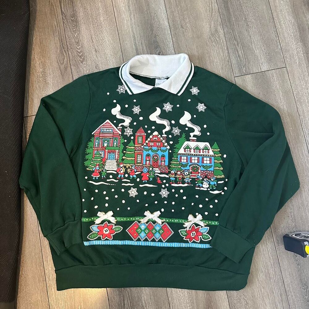 Unbranded Women's Green Jumper